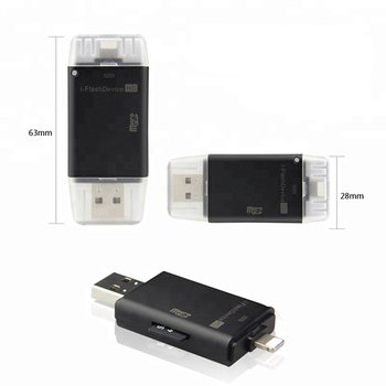 USB 3.0/lightning port讀卡機-支援Micro-SDHC/TF_3